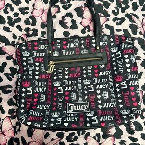 Juicy Couture Multicolor Logo Tote